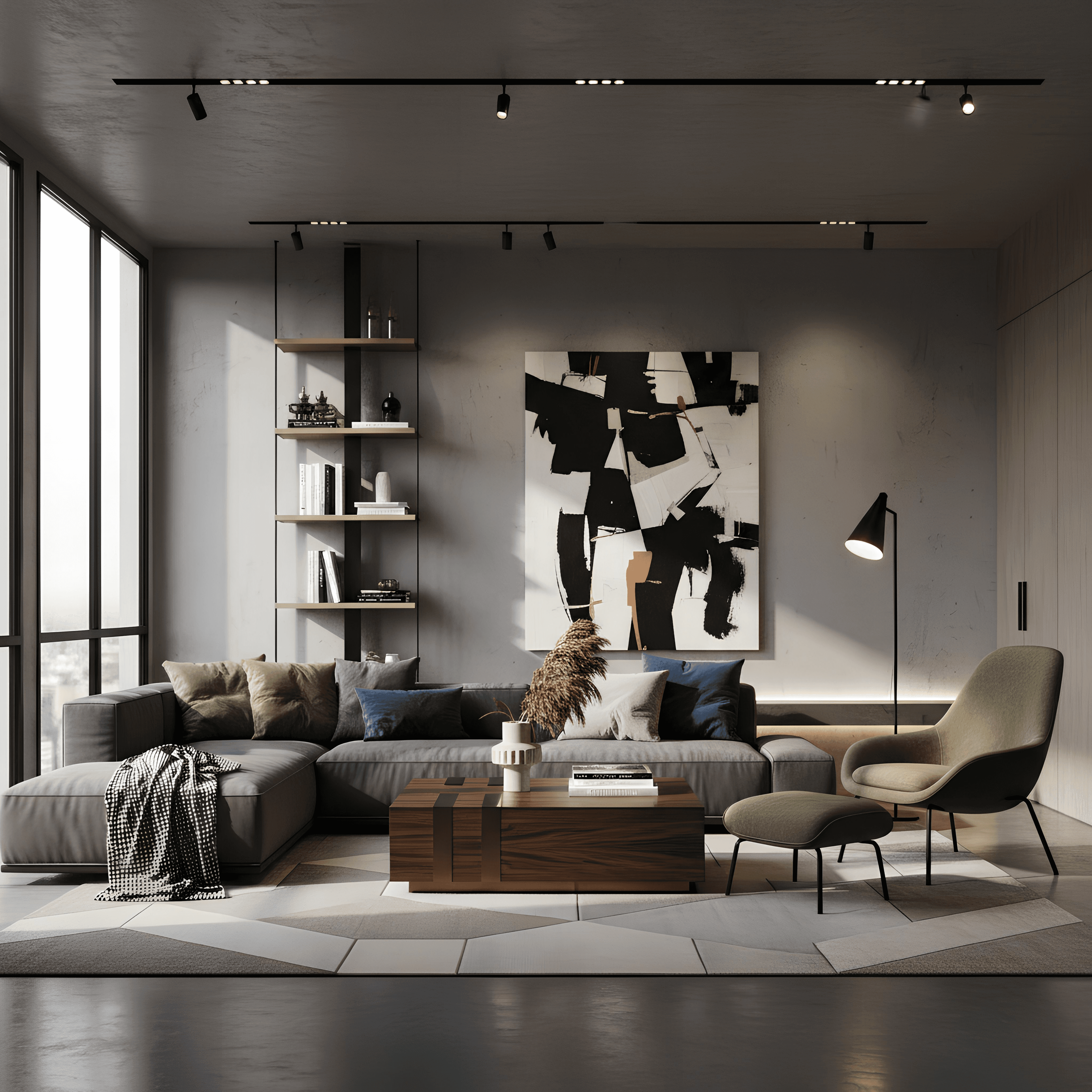 Image of a modern living room